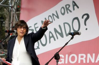 MANIFESTAZIONE DONNE SE NON ORA QUANDO 