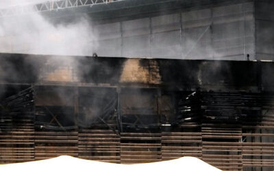 INCENDIO STAZIONE TIBURTINA INCENDIO STAZIONE TIBURTINA