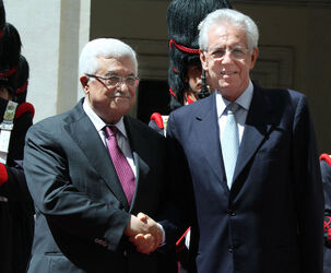 MARIO MONTI MAHMOUD ABBAS