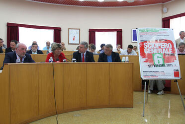 CONFERENZA STAMPA CGIL SCIOPERO GENERALE