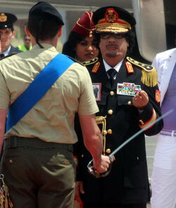 ARRIVO DI MOHAMMAD GHEDDAFI IN ITALIA ARRIVO DI MOHAMMAD GHEDDAFI IN ITALIA