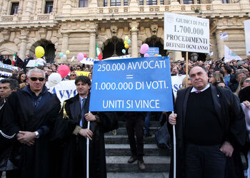 MANIFESTAZIONE AVVOCATI