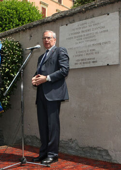 COMMEMORAZIONE MORTE MASSIMO D ANTONA