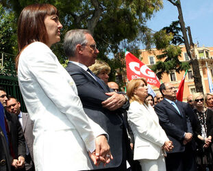 COMMEMORAZIONE MORTE MASSIMO D ANTONA
