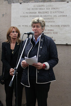 RICORRENZA UCCISIONE D ANTONA