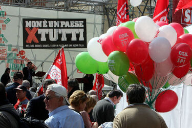 MANIFESTAZIONE SPI CGIL