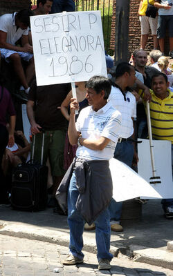 MANIFESTAZIONE LAVORATORI FINCANTIERI