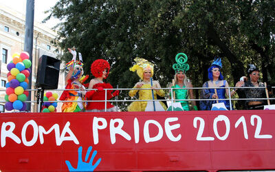 MANIFESTAZIONE ROMA PRIDE 2012