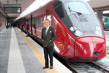 VIAGGIO INAUGURALE DEL TRENO ITALO IDEATO DA NUOVO TRASPORTO VIAGGIATORI