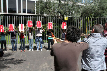MANIFESTAZIONE LAVORATORI RAI CONTRO I TAGLI MANIFESTAZIONE LAVORATORI RAI CONTRO I TAGLI