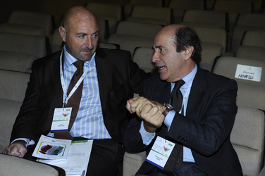 Roma 11th November 2008 Italy Brazil Business Forum. In the picture Luca Molocchi and Gianvincenzo Coppi. photo by©RenatoFranceschin