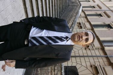 Rome 26th November 2008 MOBILITA SOSTENIBILE In the picture Giuseppe Racioppi Sole Director MetroCampania Nord Est Foto by &copy;MeoliAlessandro StudioFranceschin