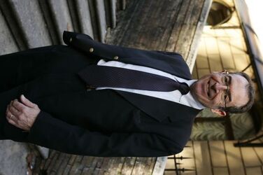 Rome 26th November 2008 MOBILITA SOSTENIBILE In the picture Franco Del Manso Responsible Ambiental Office and Tecnic Unione Petrolifera Foto by &copy;AlessandroMeoli StudioFranceschin