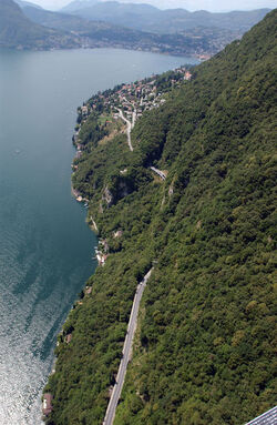 Gandria strada di Gandria