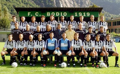 Calcio regionale squadra FC Bodio