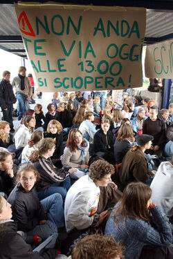 Savosa sciopero studenti Liceo 2