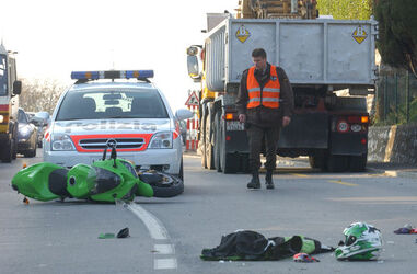 Balerna incidente stradale