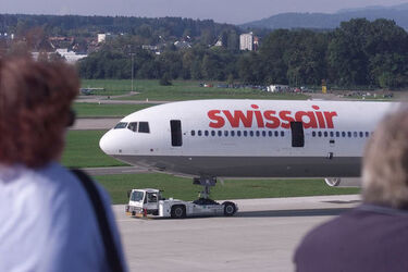 Svizzera Swissair e aereoporto Zurigo Kloten