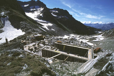 Valle Bedretto cantiere capanna Cristallina