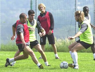 Calcio FC Lugano allenamento Calcio FC Lugano allenamento