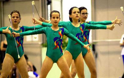 Twirling campionati svizzeri a BellinzonaTwirling