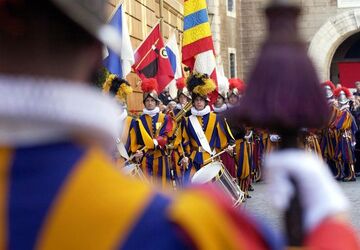 Roma Italia giuramento guardie pontificie