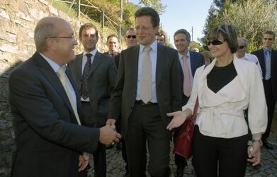 Biasca ricevimento Presidente della Confederazione Micheline Calmy Rey