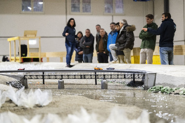 Iragna presentazione nuovo laboratorio di ricerche idrauliche