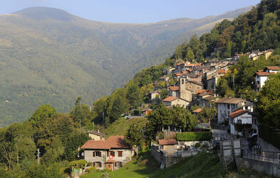 Cimadera veduta paese