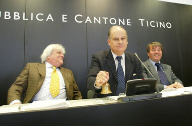 Bellinzona prima seduta Gran Consiglio aula provvisoria