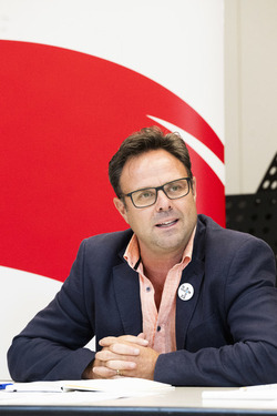 Giubiasco Conferenza stampa congiunta PLR e Associazione La Scuola