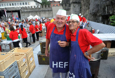 Bellinzona festeggiamenti festa nazionale Svizzera
