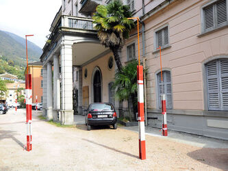 Muralto modine all albergo Gran Hotel