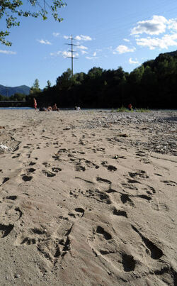 Arbedo strutture alla spiaggetta della McJoe Sagl