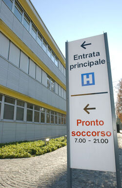 Lugano Ospedale Italiano esterni