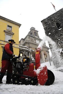 Mendrisio nevicata