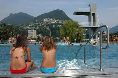 Lugano Lido comunale nuova piscina Lugano Lido comunale nuova piscina