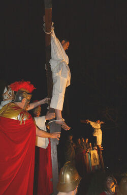 Coldrerio processione Mercoledi Santo