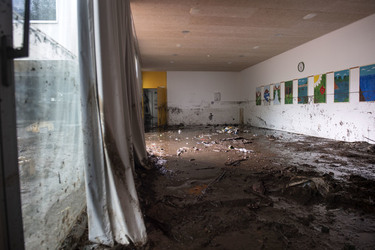 Giubiasco danni del maltempo alla Scuola dell infanzia Palasio Giubiasco danni del maltempo alla Scuola dell infanzia Palasio