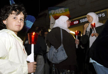 Bellinzona marcia silenziosa per la pace Bellinzona marcia silenziosa per la pace