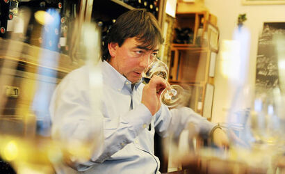 02.2011 Lugano degustazione di formaggio al Bottegone del Vino
