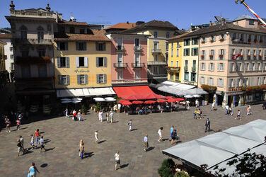 Lugano Piazza Riforma