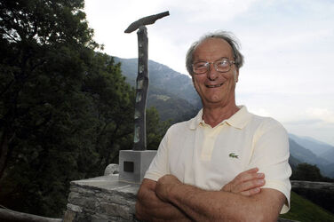 Comologno inaugurazione stele acque fiume Isorno