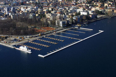 Locarno veduta nuovo porto di Locarno