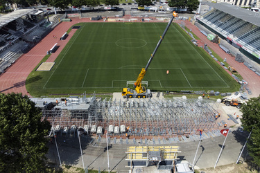 Arriva il nuovo stadio di Lugano, inizia il maxi-cantiere - Ticinonline