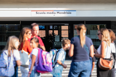 Mendrisio Scuola Media inizio anno scolastico 2022 2023