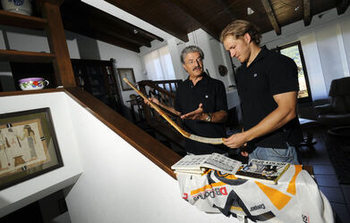 Hockey Steve Hirschi e Walter Ponti