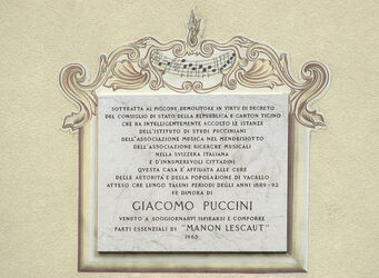 Vacallo Casa Puccini