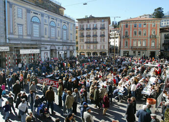 Lugano risottata in piazza Lugano risottata in piazza