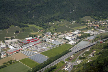 Mendrisio depuratore e zona industriale